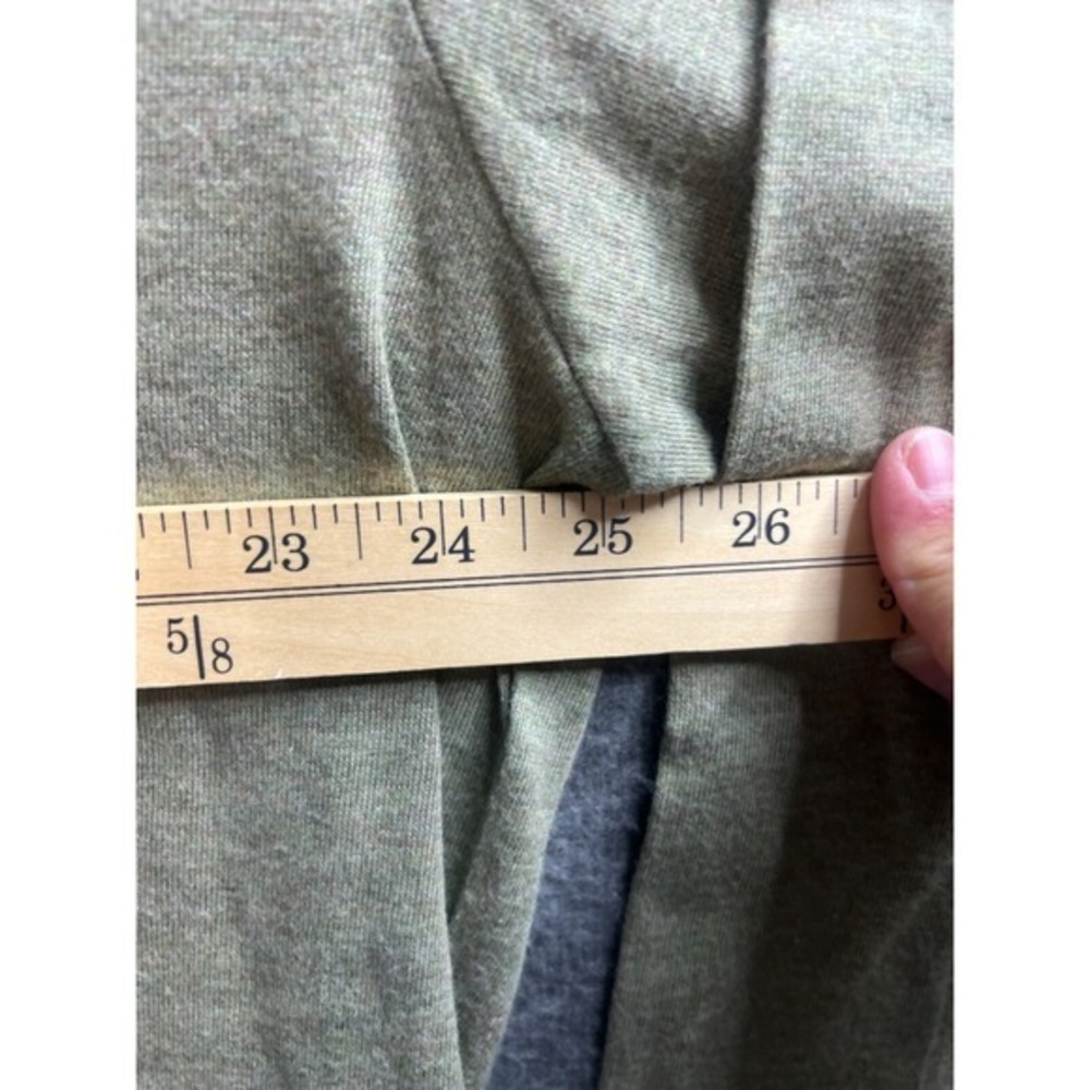 Polo Ralph Lauren Mens XXL Long Sleeve Polo Shirt Olive Green Cotton Pony Logo - Picture 6 of 8